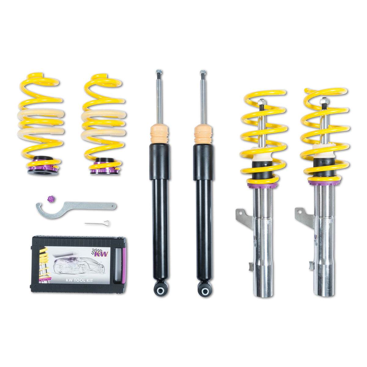 KW Suspensions - KW V1 Coilover Kit | Volkswagen Golf R MkVII w/o DCC 2015-21