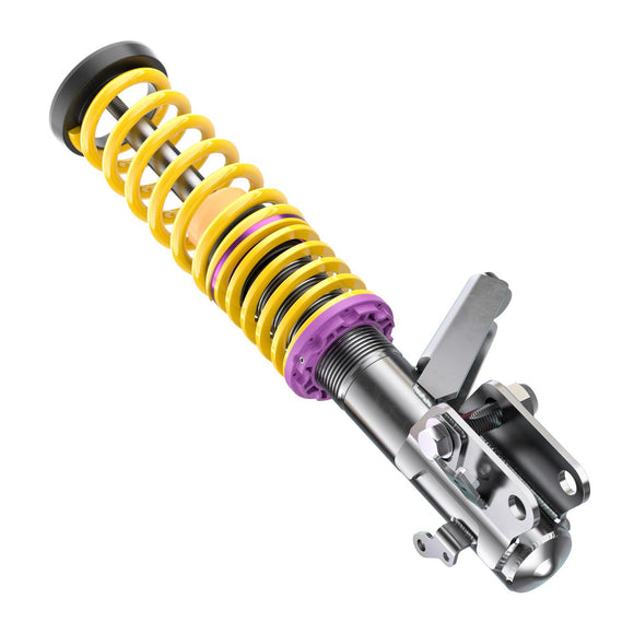 KW Suspensions - KW V2 Coilover Kit | Honda Civic with 16mm Front Strut Lowering Bolt 2001-05