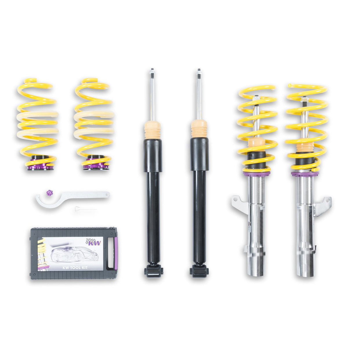 KW Suspensions - KW V2 Coilover Kit | Volkswagen Golf GTI MkVII w/o DCC 2015-21