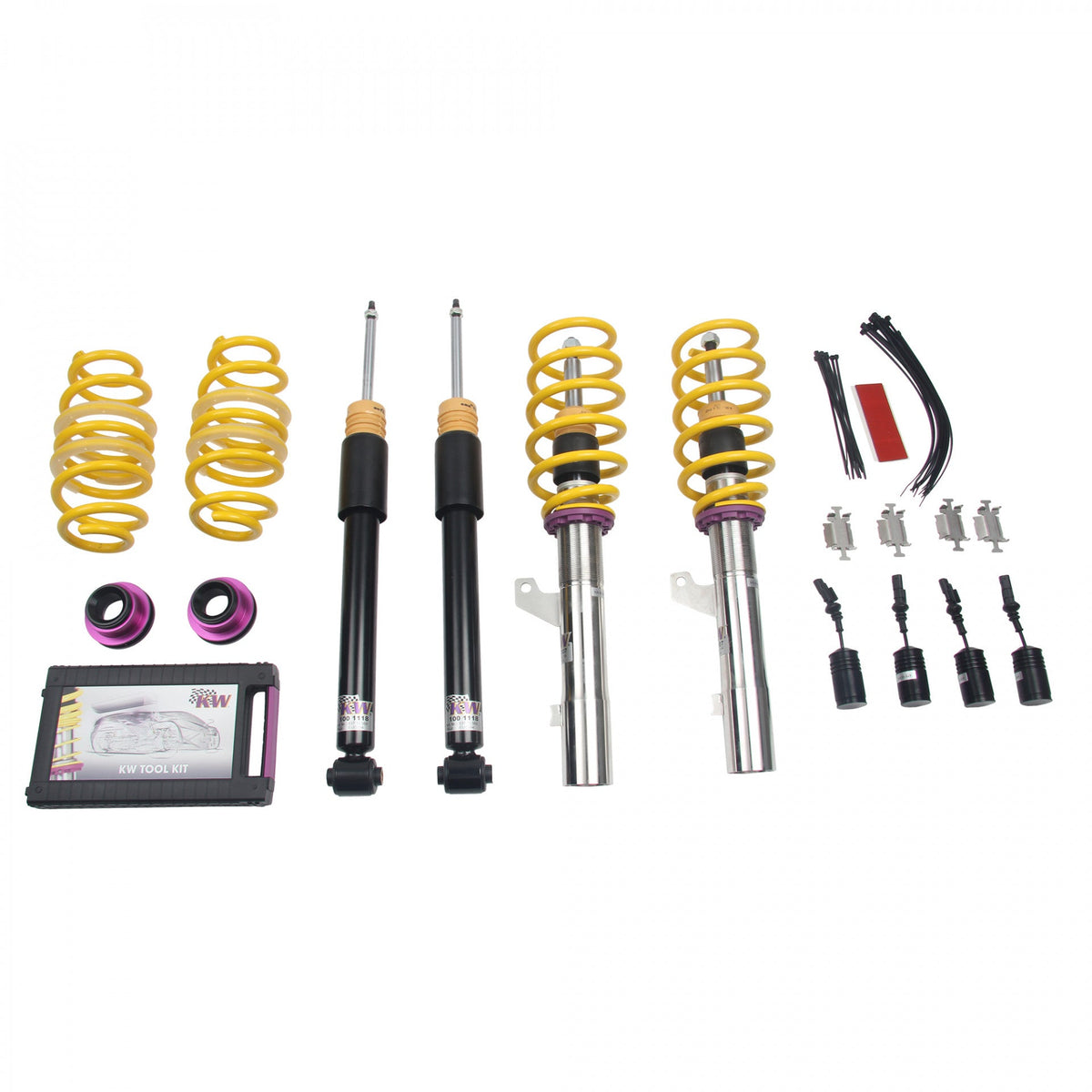 KW Suspensions - KW V2 Coilover Kit | Volkswagen Golf GTI MkVII with DCC 2015-21