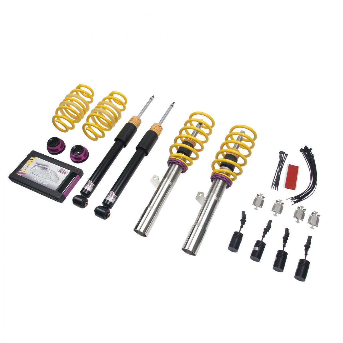 KW Suspensions - KW V2 Coilover Kit | Volkswagen Golf GTI MkVII with DCC 2015-21
