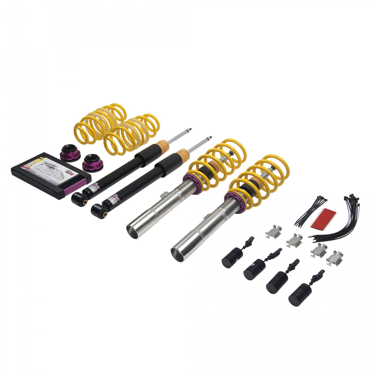 KW Suspensions - KW V2 Coilover Kit | Volkswagen Golf GTI MkVII with DCC 2015-21