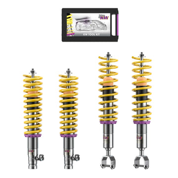KW Suspensions - KW V3 Coilover Kit | Honda Civic 1992-1995, Civic Del Sol 1993-97