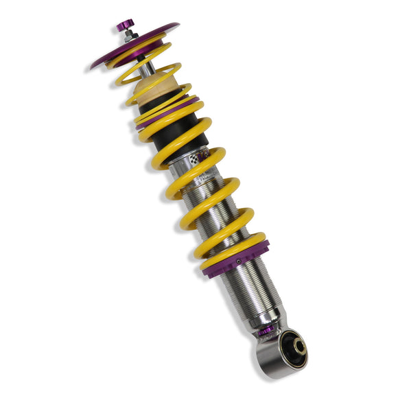 Individual shot of a rear KW V3 coilover