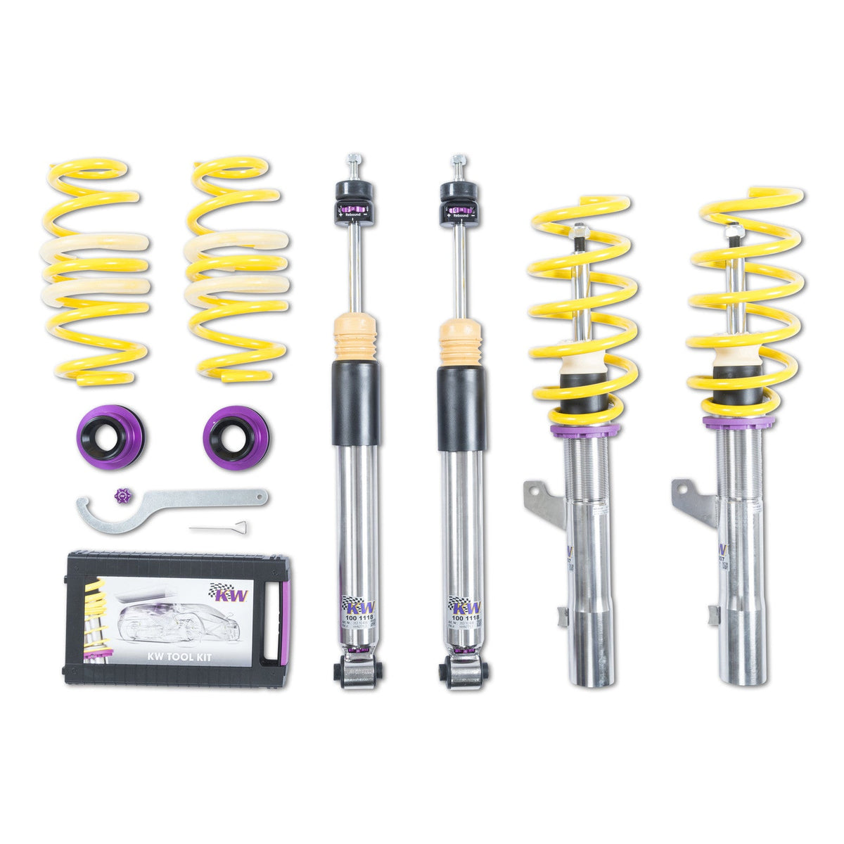KW Suspensions - KW V3 Coilover Kit | Volkswagen Golf R MkVII w/o DCC 2015-21