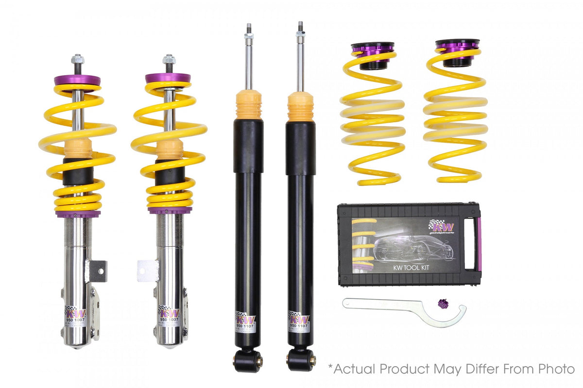 KW Suspensions - KW V2 Coilover Kit | Volkswagen Golf GTI MkVIII with Electronic Shocks 2022+