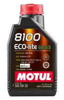 Motul 8100 ECO-Lite 0W20/5W20/5W30 Synthetic Engine Oil-4