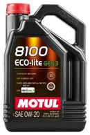 Motul 8100 ECO-Lite 0W20/5W20/5W30 Synthetic Engine Oil-2