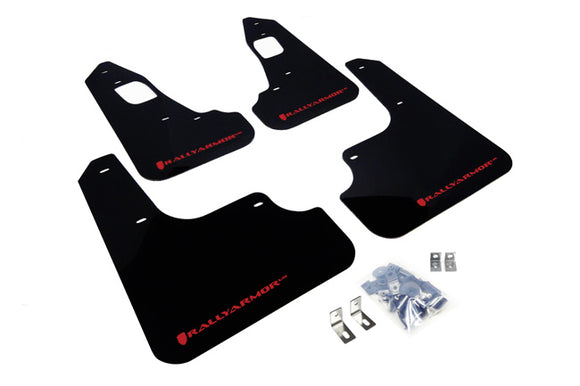 Rally Armor Mudflaps | Mitsubishi EVO X 2008-15