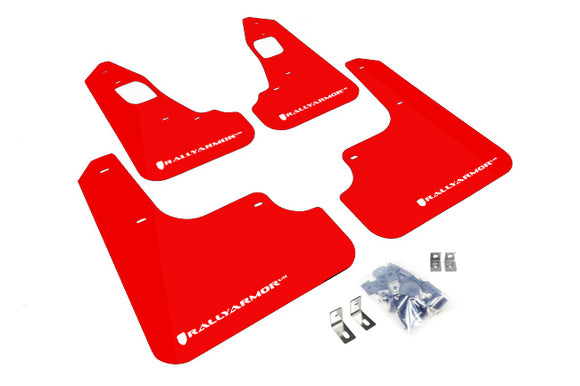 Rally Armor Mudflaps | Mitsubishi EVO X 2008-15