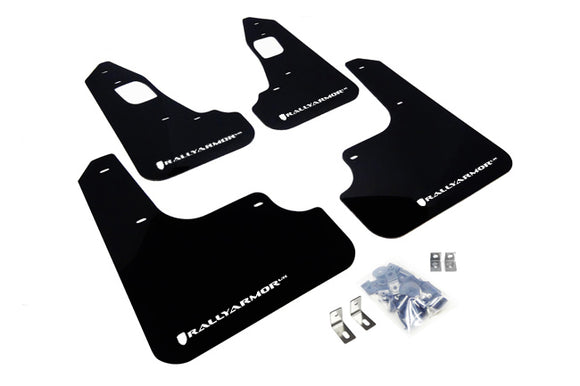 Rally Armor Mudflaps | Mitsubishi EVO X 2008-15
